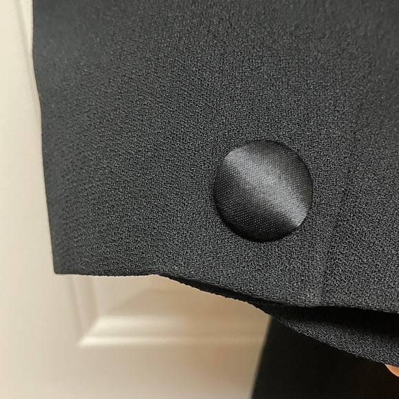 Vintage Jones Basic evening jacket with satin accent collar, black, size 8 - Picture 7 of 10